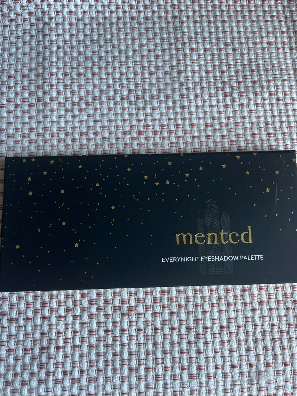 Mented Everynight Eyeshadow Palette - Black & Gold NEVER USED OR TOUCHED